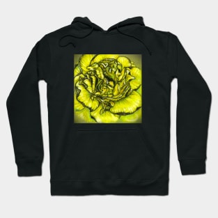 Withering Yellow Rose Hoodie